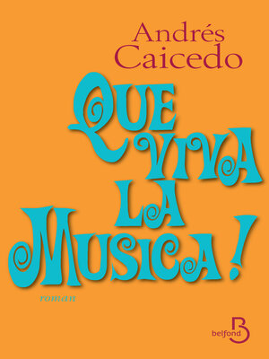 cover image of Que viva la musica !